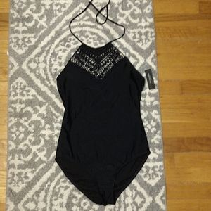 One piece bathing suit!